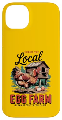 Backyard Egg Farmer Pride - Rustic Homestead Chicken Hülle für iPhone 14 Plus Backyard Egg Farmer Pride - Rustic Homestead Chicken Hülle für iPhone 14 Plus von Funny Local Egg Farmer Retro Funny Chicken