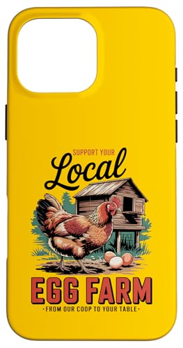 Backyard Egg Farmer Pride - Rustic Homestead Chicken Hülle für iPhone 16 Pro Max Backyard Egg Farmer Pride - Rustic Homestead Chicken Hülle für iPhone 16 Pro Max von Funny Local Egg Farmer Retro Funny Chicken