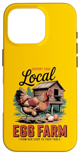 Backyard Egg Farmer Pride - Rustic Homestead Chicken Hülle für iPhone 16 Pro Backyard Egg Farmer Pride - Rustic Homestead Chicken Hülle für iPhone 16 Pro von Funny Local Egg Farmer Retro Funny Chicken