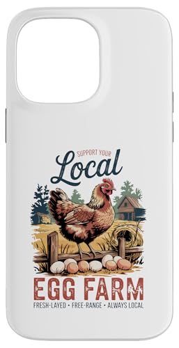 Cluck Yeah I'm Local - Retro Huhn Support Small Farms Hülle für iPhone 14 Pro Max Cluck Yeah I'm Local - Retro Huhn Support Small Farms Hülle für iPhone 14 Pro Max von Funny Local Egg Farmer Retro Funny Chicken