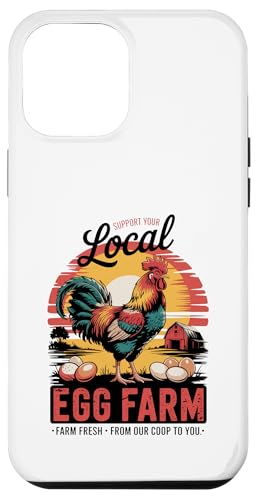 Cluckin' Local - Proud Local Egg Farmer - Huhn Hülle für iPhone 12 Pro Max Cluckin' Local - Proud Local Egg Farmer - Huhn Hülle für iPhone 12 Pro Max von Funny Local Egg Farmer Retro Funny Chicken