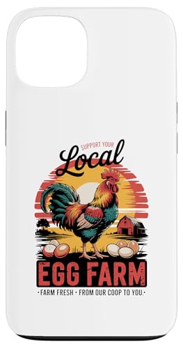 Cluckin' Local - Proud Local Egg Farmer - Huhn Hülle für iPhone 13 Cluckin' Local - Proud Local Egg Farmer - Huhn Hülle für iPhone 13 von Funny Local Egg Farmer Retro Funny Chicken