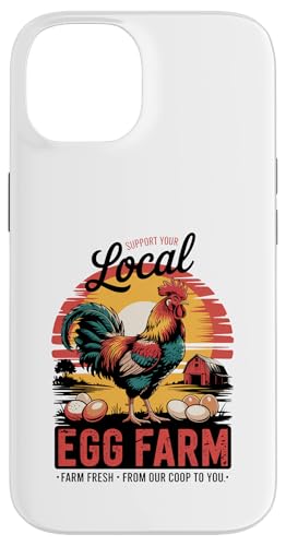 Cluckin' Local - Proud Local Egg Farmer - Huhn Hülle für iPhone 14 Cluckin' Local - Proud Local Egg Farmer - Huhn Hülle für iPhone 14 von Funny Local Egg Farmer Retro Funny Chicken
