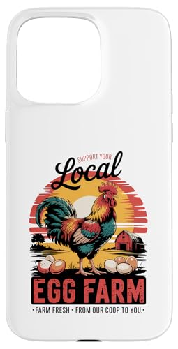 Cluckin' Local - Proud Local Egg Farmer - Huhn Hülle für iPhone 15 Pro Max Cluckin' Local - Proud Local Egg Farmer - Huhn Hülle für iPhone 15 Pro Max von Funny Local Egg Farmer Retro Funny Chicken
