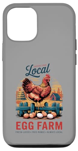 Farm to Table Eggs - Local Hen Supporter Vintage Look Hülle für iPhone 12/12 Pro Farm to Table Eggs - Local Hen Supporter Vintage Look Hülle für iPhone 12/12 Pro von Funny Local Egg Farmer Retro Funny Chicken