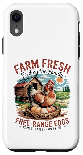 Homestead Life Pride - Bauernhoffrische Eier für die Familie Hülle für iPhone XR Homestead Life Pride - Bauernhoffrische Eier für die Familie Hülle für iPhone XR von Funny Local Egg Farmer Retro Funny Chicken