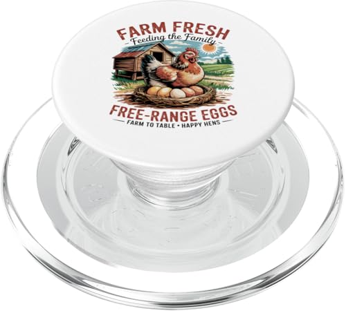 Homestead Life Pride - Bauernhoffrische Eier für die Familie PopSockets PopGrip für MagSafe Homestead Life Pride - Bauernhoffrische Eier für die Familie PopSockets PopGrip für MagSafe von Funny Local Egg Farmer Retro Funny Chicken