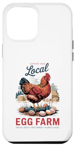 Hühnerflüsterer Design - für Hinterhofbauern und Hühner Hülle für iPhone 12 Pro Max Hühnerflüsterer Design - für Hinterhofbauern und Hühner Hülle für iPhone 12 Pro Max von Funny Local Egg Farmer Retro Funny Chicken