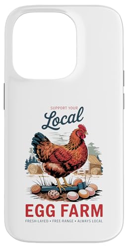 Hühnerflüsterer Design - für Hinterhofbauern und Hühner Hülle für iPhone 14 Pro Hühnerflüsterer Design - für Hinterhofbauern und Hühner Hülle für iPhone 14 Pro von Funny Local Egg Farmer Retro Funny Chicken