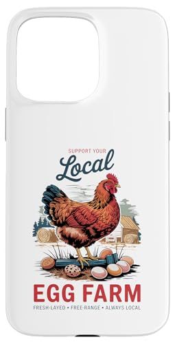 Hühnerflüsterer Design - für Hinterhofbauern und Hühner Hülle für iPhone 15 Pro Max Hühnerflüsterer Design - für Hinterhofbauern und Hühner Hülle für iPhone 15 Pro Max von Funny Local Egg Farmer Retro Funny Chicken
