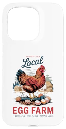 Hühnerflüsterer Design - für Hinterhofbauern und Hühner Hülle für iPhone 15 Pro Hühnerflüsterer Design - für Hinterhofbauern und Hühner Hülle für iPhone 15 Pro von Funny Local Egg Farmer Retro Funny Chicken