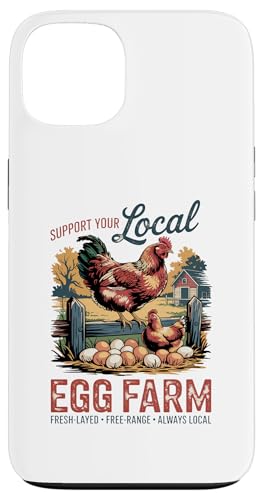 Laid with Love - Backyard Chicken Keeper Farmstead Pride Hülle für iPhone 13 Laid with Love - Backyard Chicken Keeper Farmstead Pride Hülle für iPhone 13 von Funny Local Egg Farmer Retro Funny Chicken