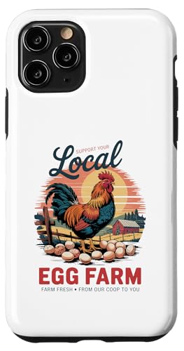 Local Eggs Matter - Retro Hühnerstall - Huhn Hülle für iPhone 11 Pro Local Eggs Matter - Retro Hühnerstall - Huhn Hülle für iPhone 11 Pro von Funny Local Egg Farmer Retro Funny Chicken