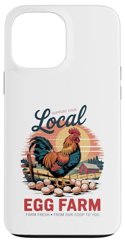 Local Eggs Matter - Retro Hühnerstall - Huhn Hülle für iPhone 13 Pro Max Local Eggs Matter - Retro Hühnerstall - Huhn Hülle für iPhone 13 Pro Max von Funny Local Egg Farmer Retro Funny Chicken