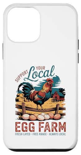 Local Eggs Matter – Unterstützen Sie kleine Hühnerbauern Hülle für iPhone 12 mini Local Eggs Matter – Unterstützen Sie kleine Hühnerbauern Hülle für iPhone 12 mini von Funny Local Egg Farmer Retro Funny Chicken