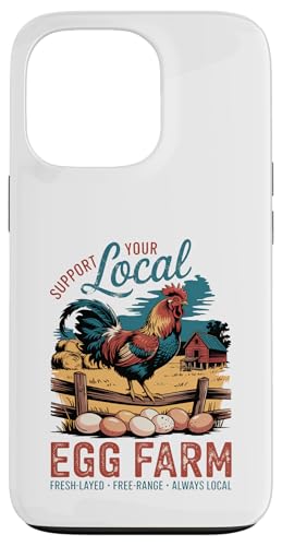 Local Eggs Matter – Unterstützen Sie kleine Hühnerbauern Hülle für iPhone 13 Pro Local Eggs Matter – Unterstützen Sie kleine Hühnerbauern Hülle für iPhone 13 Pro von Funny Local Egg Farmer Retro Funny Chicken