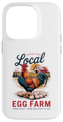 Vintage Egg Farm Design - Backyard Chicken Lover Life Hülle für iPhone 14 Pro Vintage Egg Farm Design - Backyard Chicken Lover Life Hülle für iPhone 14 Pro von Funny Local Egg Farmer Retro Funny Chicken