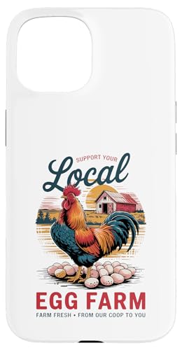 Vintage Egg Farm Design - Backyard Chicken Lover Life Hülle für iPhone 15 Vintage Egg Farm Design - Backyard Chicken Lover Life Hülle für iPhone 15 von Funny Local Egg Farmer Retro Funny Chicken