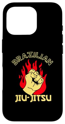 Brasilianische Jiu-Jitsu-Feuerfaust Hülle für iPhone 16 Pro von Funny MMA