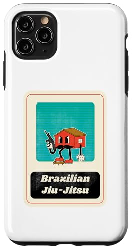 Brasilianisches Jiu-Jitsu-Zeichentrickhaus, Muay Thai, MMA, Wrestling Hülle für iPhone 11 Pro Max Brasilianisches Jiu-Jitsu-Zeichentrickhaus, Muay Thai, MMA, Wrestling Hülle für iPhone 11 Pro Max von Funny MMA