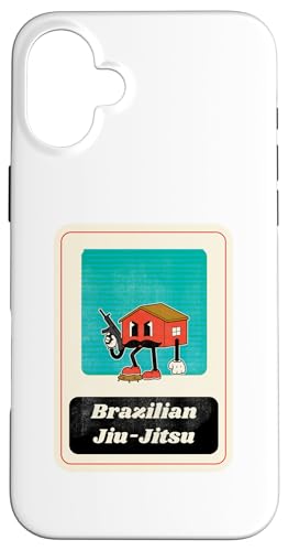 Brasilianisches Jiu-Jitsu-Zeichentrickhaus, Muay Thai, MMA, Wrestling Hülle für iPhone 16 Plus Brasilianisches Jiu-Jitsu-Zeichentrickhaus, Muay Thai, MMA, Wrestling Hülle für iPhone 16 Plus von Funny MMA