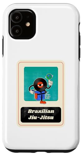 Brazilian Jiu-Jitsu Vinyl Cartoon Charakter MMA Muay Thai Hülle für iPhone 11 von Funny MMA