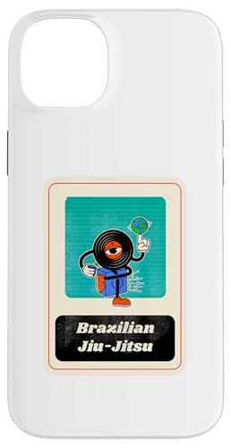 Brazilian Jiu-Jitsu Vinyl Cartoon Charakter MMA Muay Thai Hülle für iPhone 14 Plus von Funny MMA