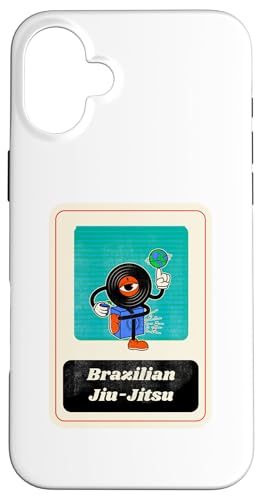 Brazilian Jiu-Jitsu Vinyl Cartoon Charakter MMA Muay Thai Hülle für iPhone 16 Plus Brazilian Jiu-Jitsu Vinyl Cartoon Charakter MMA Muay Thai Hülle für iPhone 16 Plus von Funny MMA
