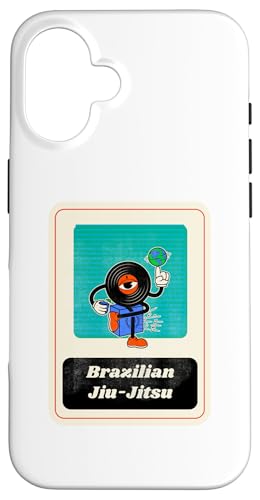 Brazilian Jiu-Jitsu Vinyl Cartoon Charakter MMA Muay Thai Hülle für iPhone 16 von Funny MMA
