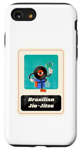 Brazilian Jiu-Jitsu Vinyl Cartoon Charakter MMA Muay Thai Hülle für iPhone SE (2020) / 7 / 8 von Funny MMA