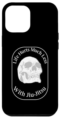 Das Leben tut viel weniger weh mit Jiu-Jitsu, MMA, Muay Thai, Boxen Hülle für iPhone 12 Pro Max von Funny MMA