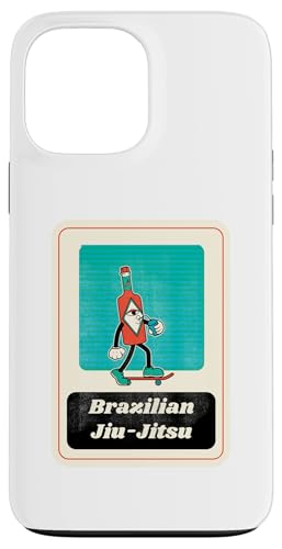 Jiu-JItsu Cartoon Hot Sauce Flasche MMA Wrestling Boxen Hülle für iPhone 13 Pro Max von Funny MMA