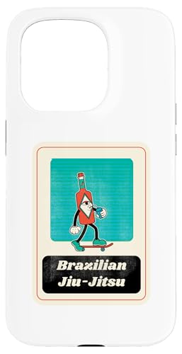 Jiu-JItsu Cartoon Hot Sauce Flasche MMA Wrestling Boxen Hülle für iPhone 15 Pro von Funny MMA