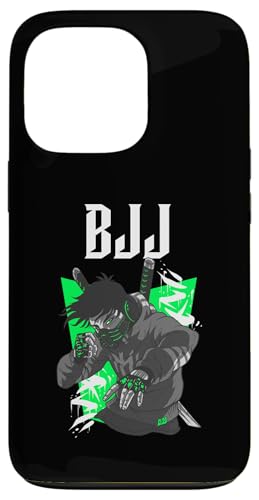 Jiu-Jitsu Anime Guy, Ninja, Muay Thai, MMA, Boxen, Wrestle Hülle für iPhone 13 Pro von Funny MMA