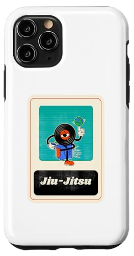 Jiu-Jitsu Cartoon Charakter Vinyl Muay Thai Bjj Wrestling Hülle für iPhone 11 Pro von Funny MMA