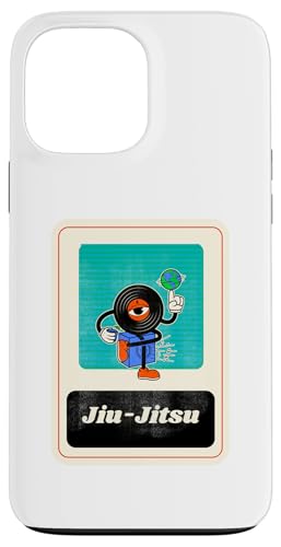 Jiu-Jitsu Cartoon Charakter Vinyl Muay Thai Bjj Wrestling Hülle für iPhone 13 Pro Max von Funny MMA