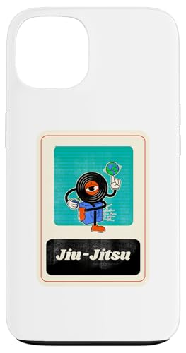 Jiu-Jitsu Cartoon Charakter Vinyl Muay Thai Bjj Wrestling Hülle für iPhone 13 von Funny MMA