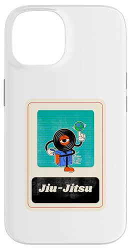 Jiu-Jitsu Cartoon Charakter Vinyl Muay Thai Bjj Wrestling Hülle für iPhone 14 von Funny MMA