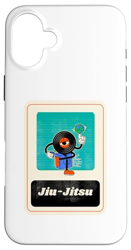 Jiu-Jitsu Cartoon Charakter Vinyl Muay Thai Bjj Wrestling Hülle für iPhone 16 Plus Jiu-Jitsu Cartoon Charakter Vinyl Muay Thai Bjj Wrestling Hülle für iPhone 16 Plus von Funny MMA