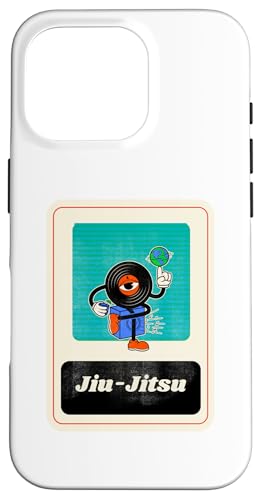 Jiu-Jitsu Cartoon Charakter Vinyl Muay Thai Bjj Wrestling Hülle für iPhone 16 Pro von Funny MMA