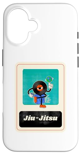 Jiu-Jitsu Cartoon Charakter Vinyl Muay Thai Bjj Wrestling Hülle für iPhone 16 Jiu-Jitsu Cartoon Charakter Vinyl Muay Thai Bjj Wrestling Hülle für iPhone 16 von Funny MMA