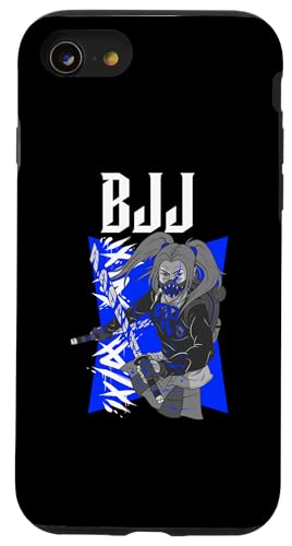 Jiu-Jitsu Ninja Girl, Muay Thai, Anime, MMA, Boxen Hülle für iPhone SE (2020) / 7 / 8 von Funny MMA