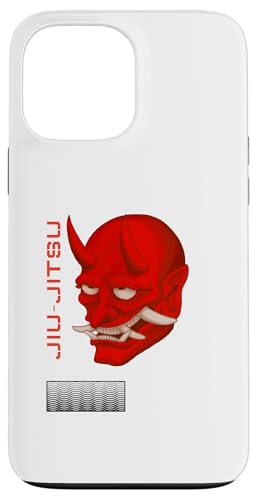 Jiu-Jitsu Oni Demon Head BJJ MMA Muay Thai Boxen Hülle für iPhone 13 Pro Max von Funny MMA