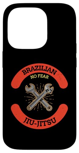 No Fear Brazilian Jiu-Jitsu, MMA, Wrestling, Boxen Hülle für iPhone 14 Pro von Funny MMA