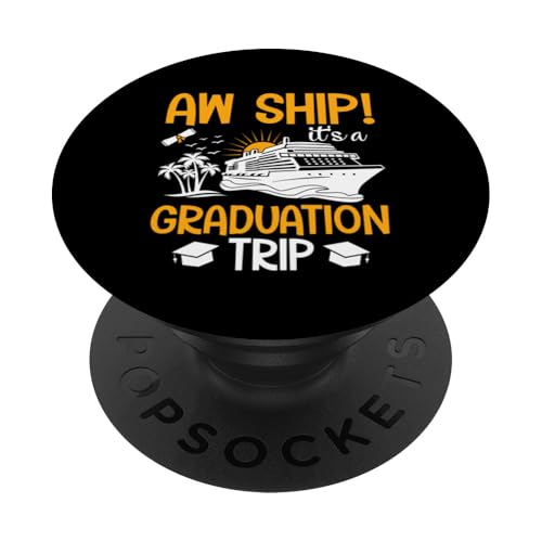 Aw Ship Es ist eine Abschlussreise Lustige passende Kreuzfahrt PopSockets Klebender PopGrip Aw Ship Es ist eine Abschlussreise Lustige passende Kreuzfahrt PopSockets Klebender PopGrip von Funny Matching Family Vacation Shirts and Gifts