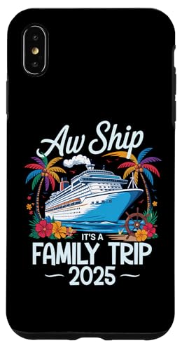 Aw Ship It's A Family Trip 2025 Passende Familien-Kreuzfahrt Hülle für iPhone XS Max Aw Ship It's A Family Trip 2025 Passende Familien-Kreuzfahrt Hülle für iPhone XS Max von Funny Matching Family Vacation Shirts and Gifts