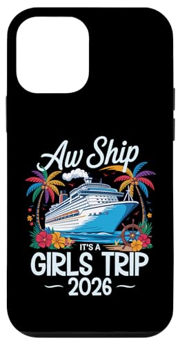 Aw Ship It's A Girls Trip 2026 Passender Kreuzfahrturlaub Hülle für iPhone 12 mini Aw Ship It's A Girls Trip 2026 Passender Kreuzfahrturlaub Hülle für iPhone 12 mini von Funny Matching Family Vacation Shirts and Gifts