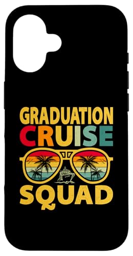 Das passende Team für die Abschluss-Kreuzfahrt Hülle für iPhone 16 Das passende Team für die Abschluss-Kreuzfahrt Hülle für iPhone 16 von Funny Matching Family Vacation Shirts and Gifts
