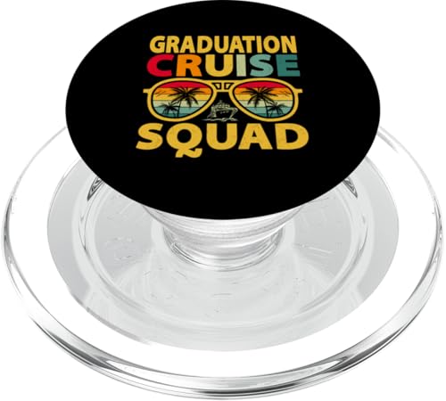 Das passende Team für die Abschluss-Kreuzfahrt PopSockets PopGrip für MagSafe von Funny Matching Family Vacation Shirts and Gifts