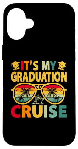 Es ist meine Abschlusskreuzfahrt Abschlussreise für Senioren Hülle für iPhone 16 Plus Es ist meine Abschlusskreuzfahrt Abschlussreise für Senioren Hülle für iPhone 16 Plus von Funny Matching Family Vacation Shirts and Gifts